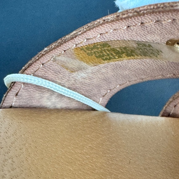 NWT Fabio Maggenti Italy Floral Leather Colorful Sandals Slides Size 8 - Picture 8 of 9